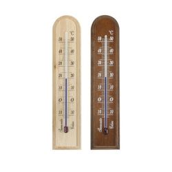 Termometr drewniany pokojowy analogowy wewnętrzny