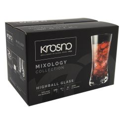 Szklanka do drinków wysoka KROSNO Mixology X 6x