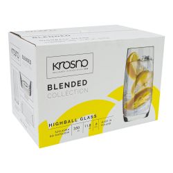 Szklanka do drinków wysoka KROSNO Blended 6x