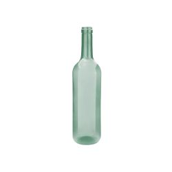 Butelka szklana na wino Bordolese 0,75L Zielona