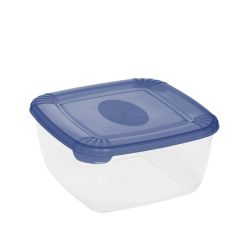 Pojemnik na żywność pudełko do zamrażarki 0,46L Niebieskie