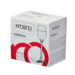 Kieliszek do wódki na nóżce KROSNO Venezia 6x