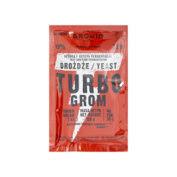 Drożdże gorzelnicze TURBO GROM 72h Browin 120g