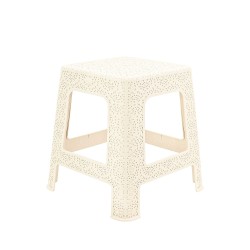Taboret stołek krzesełko podest małe Lacy Ivory