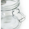 Słój słoik z klamrą szklany wek 0,75L szklany retr