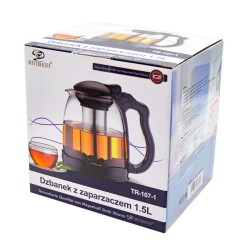 ZAPARZACZ DO HERBATY DZBANEK Z ZAPARZACZEM 1500ML TR-107-1