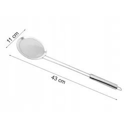 SZUMÓWKA Z SITKIEM SITKO NIERDZEWNA 12CM JFT101