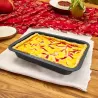 Blacha forma 36x25cm z pokrywą non-stick brytfanna marmur do pieczenia