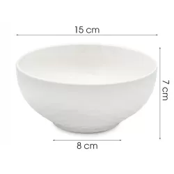 Salaterka 750ml okrągła 16cm ALIS Bella Fiore miska miseczka pojemnik BL-001