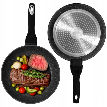 Patelnia 24cm Non-Stick na Gaz Indukcję MEYERHOFF Tradycyjna